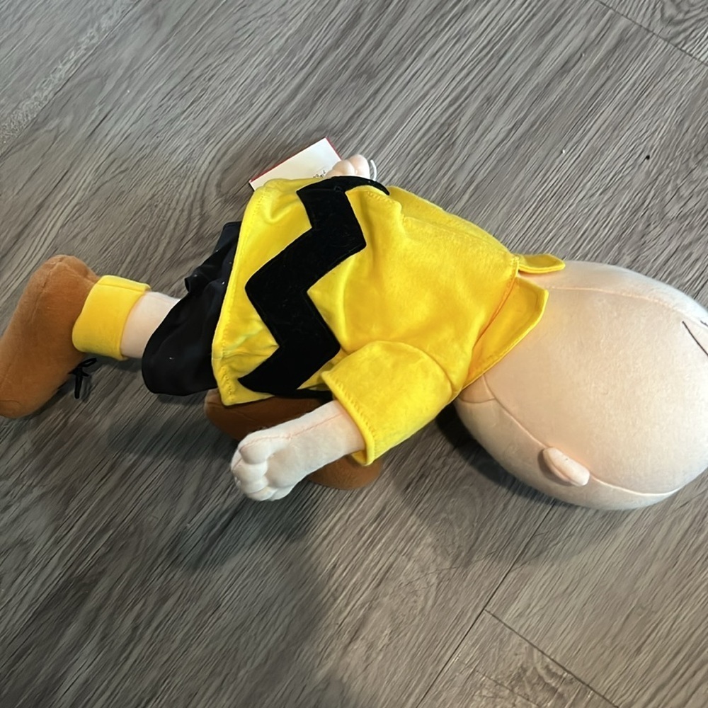Charlie Brown Plush Toy - Yellow and Black - Picture 4 of 5